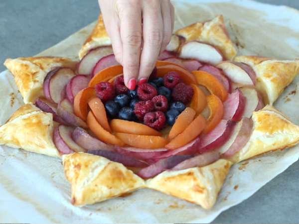 Плодов звезден тарт - Подготовка стъпка 4