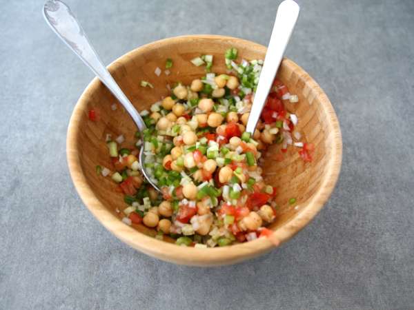 Супа от марули и салата от нахут - Подготовка стъпка 2