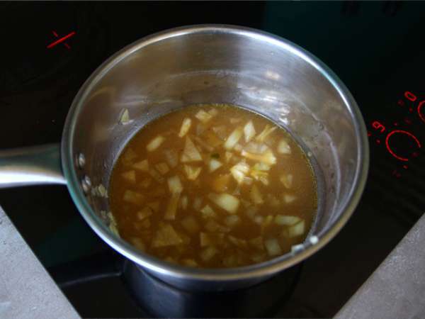 Супа от марули и салата от нахут - Подготовка стъпка 3