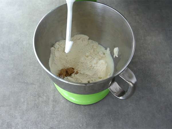 Brioche Butchy - Бриош без масло - Подготовка стъпка 1