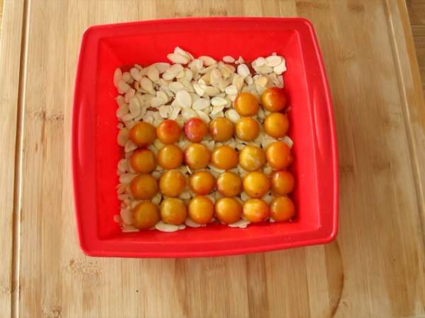 Торта с мирабел и бадеми - Подготовка стъпка 2