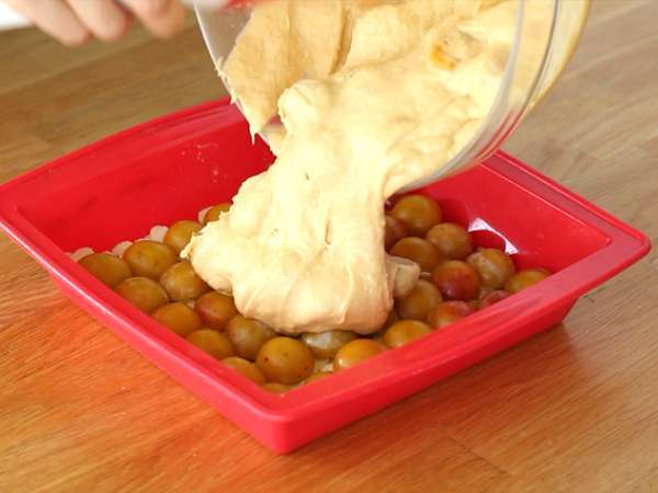 Торта с мирабел и бадеми - Подготовка стъпка 5