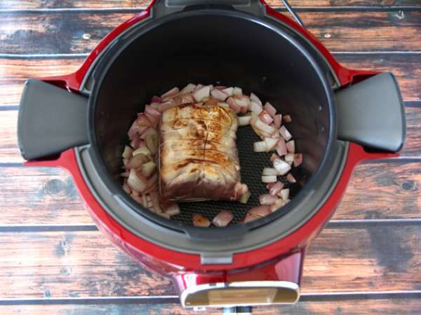 Свинско печено, рецепта на Cookeo - Подготовка стъпка 3