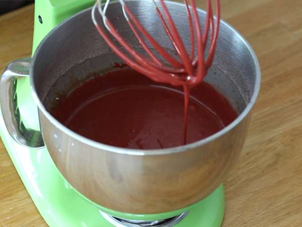 Червена кадифена торта - Подготовка стъпка 4