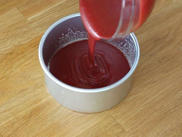 Червена кадифена торта - Подготовка стъпка 5