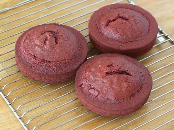 Червена кадифена торта - Подготовка стъпка 6