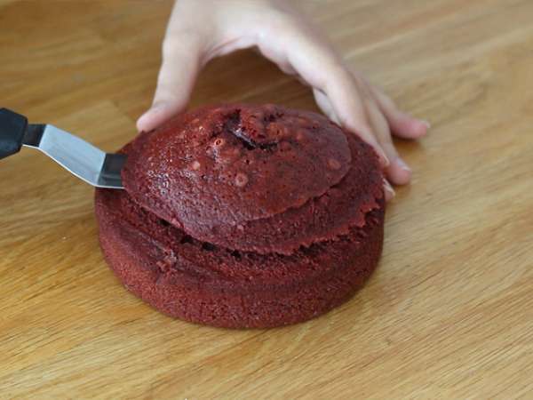 Червена кадифена торта - Подготовка стъпка 8