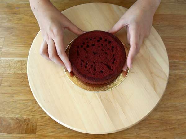 Червена кадифена торта - Подготовка стъпка 9