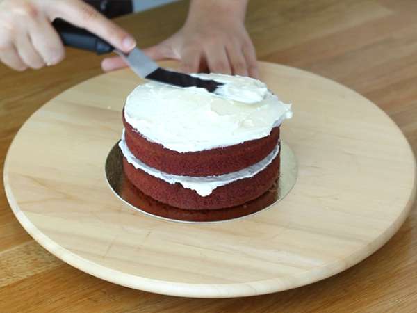 Червена кадифена торта - Подготовка стъпка 10