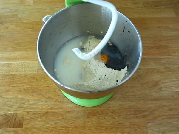 Черни кифлички с мастило от калмари - Подготовка стъпка 1