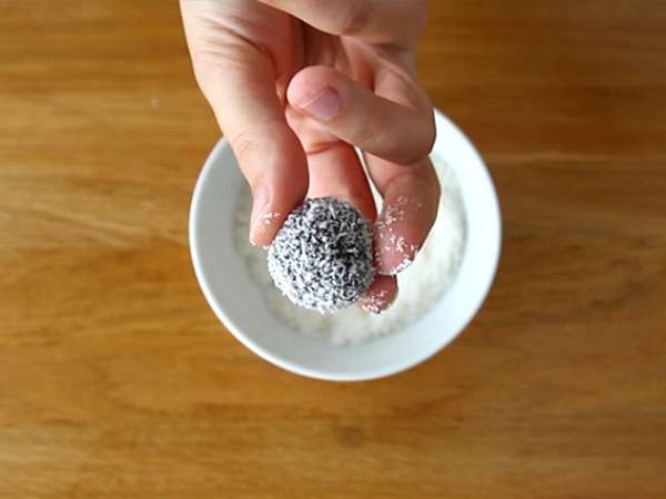 Трюфели с шоколадово покритие - Подготовка стъпка 5