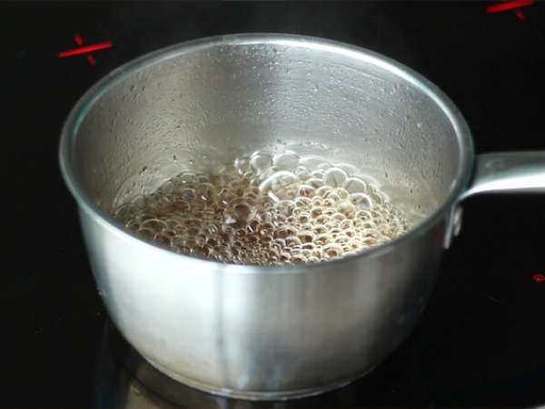 Blanc manger кули с кокос и сини сливи - Подготовка стъпка 3