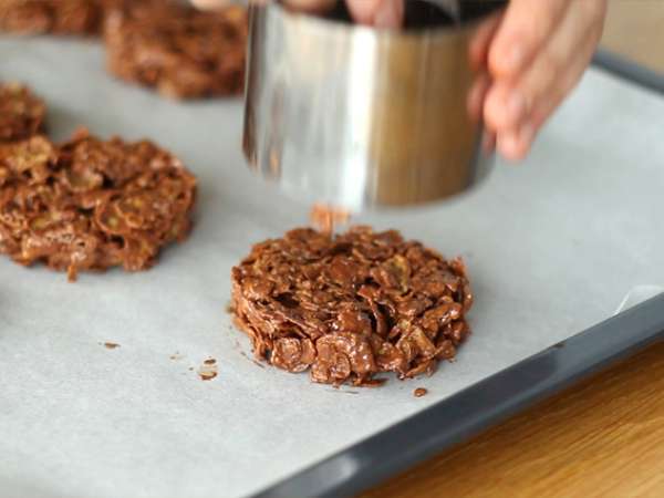 Розови пясъчни торти Коледен елен - Подготовка стъпка 2