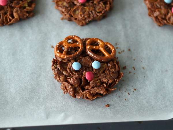 Розови пясъчни торти Коледен елен - Подготовка стъпка 5