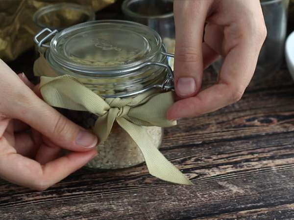 Комплект за оризов пудинг с тъмен и бял шоколад - Подготовка стъпка 3