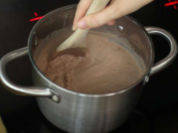 Комплект за оризов пудинг с тъмен и бял шоколад - Подготовка стъпка 5