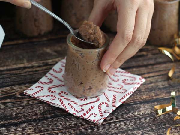 Комплект за оризов пудинг с тъмен и бял шоколад - Подготовка стъпка 6