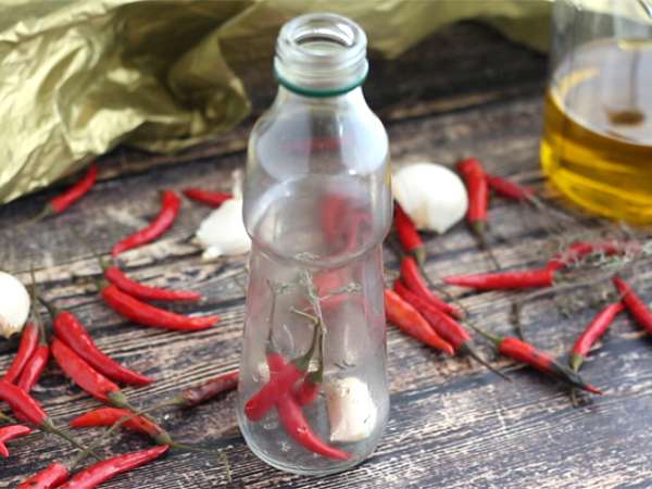 Горещо олио за домашни пици - Подготовка стъпка 1