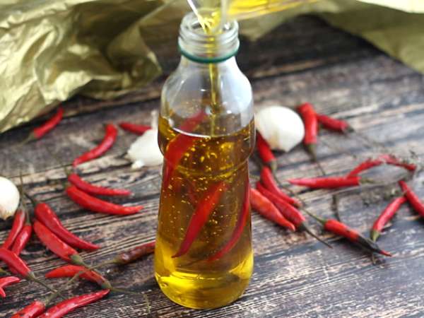 Горещо олио за домашни пици - Подготовка стъпка 2