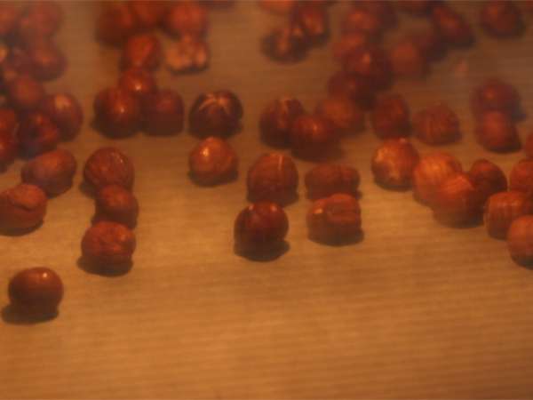 Горещи шоколадови близалки: черен шоколад + печени лешници - Подготовка стъпка 1