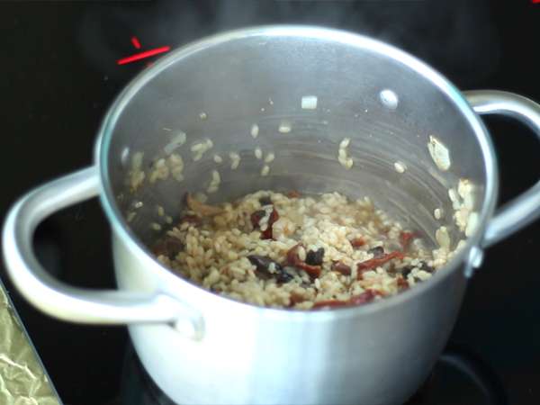Комплект за ризото с гъби и сушени домати - Подготовка стъпка 4