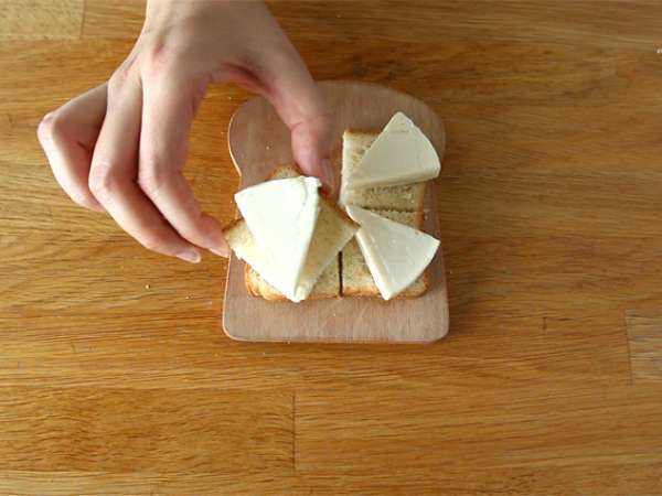 Смееща се крава с тост от северен елен - Подготовка стъпка 1