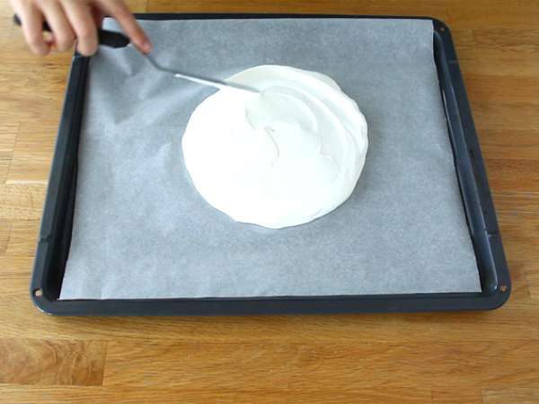 Лесна павлова с екзотични плодове - Подготовка стъпка 2