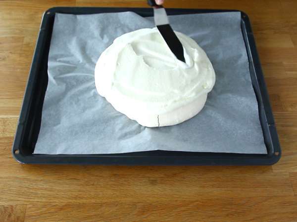 Лесна павлова с екзотични плодове - Подготовка стъпка 4