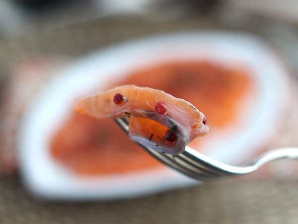 Gravlax, маринована сьомга по шведски - Подготовка стъпка 6