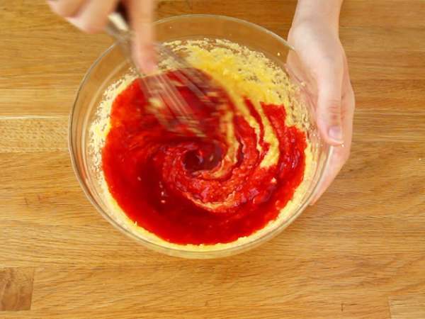 Галет от рози с малини и шам фъстък Frangipane - Подготовка стъпка 3