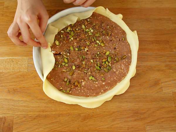 Галет от рози с малини и шам фъстък Frangipane - Подготовка стъпка 5