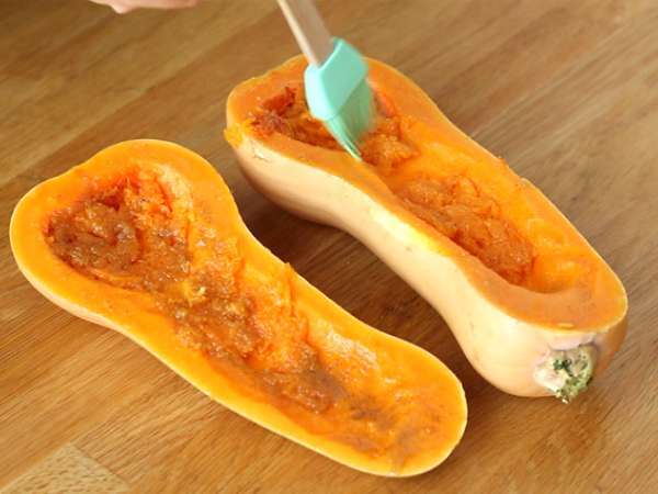 Маслен орех, пълнен с киноа и нар - Подготовка стъпка 3