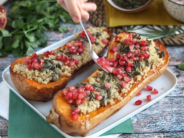 Маслен орех, пълнен с киноа и нар - Подготовка стъпка 4