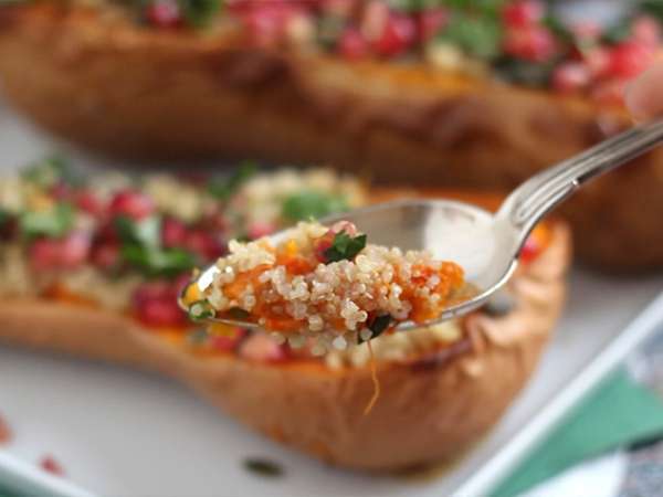 Маслен орех, пълнен с киноа и нар - Подготовка стъпка 5