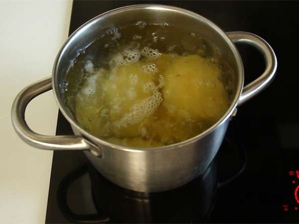 Колбаси Aligot - Подготовка стъпка 1