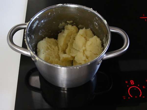 Колбаси Aligot - Подготовка стъпка 2