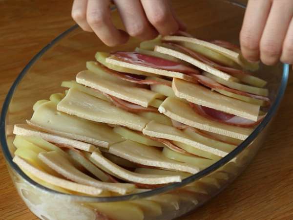 Раклет гратен - Подготовка стъпка 4