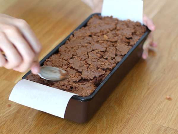 Мраморна бисквитена торта с бадемова глазура - Подготовка стъпка 7