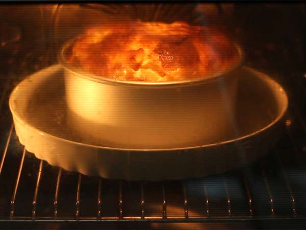 Пудинг с ябълки и карамел и кроасани - Подготовка стъпка 7