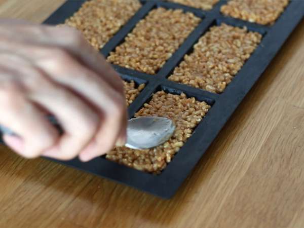 Зърнени барчета с ориз и фъстъци - Подготовка стъпка 6