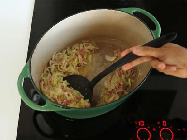 Coq au vin - Подготовка стъпка 1