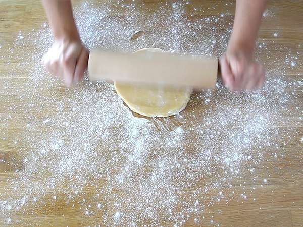 Торта с ябълки и бадеми (Tarte normande) - Подготовка стъпка 4