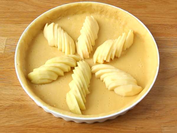 Торта с ябълки и бадеми (Tarte normande) - Подготовка стъпка 7