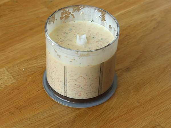 Терин от прясна сьомга и пушена сьомга - Подготовка стъпка 1