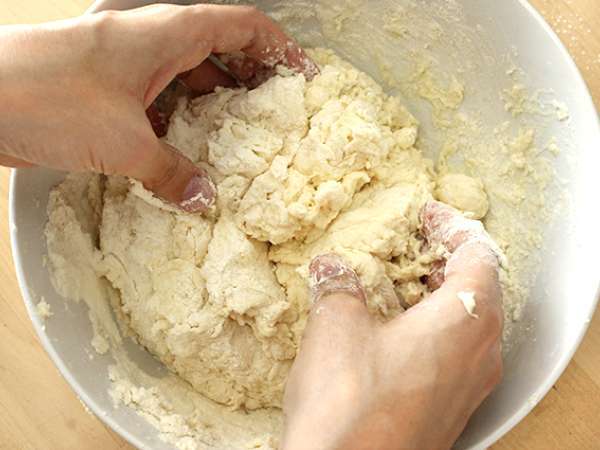 Експресен хляб, без мая, без месене, без време за почивка - Подготовка стъпка 3