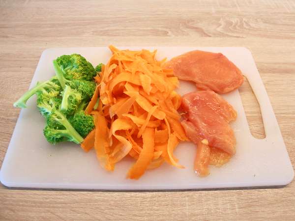 Пиле в обвивка (лесно и здравословно) - Подготовка стъпка 1