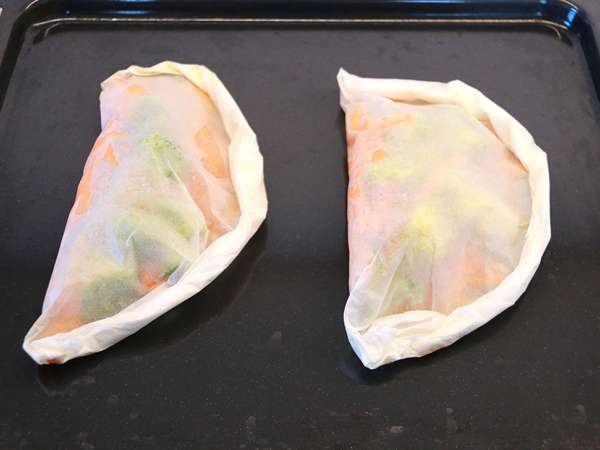 Пиле в обвивка (лесно и здравословно) - Подготовка стъпка 4