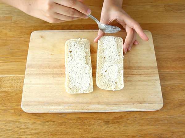 Панини Raclette - Подготовка стъпка 2