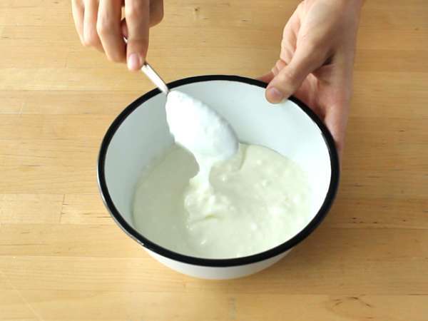 Домашно крема сирене (тип Филаделфия ) с 2 съставки - Подготовка стъпка 1