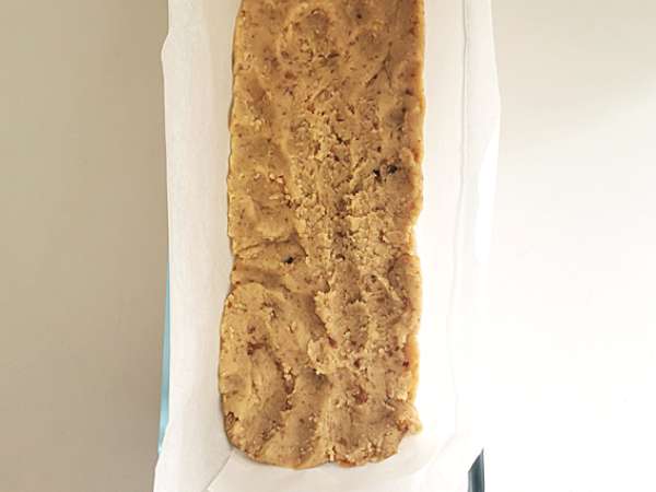 Веган и безглутенови домашно приготвени барове Snickers - Подготовка стъпка 4